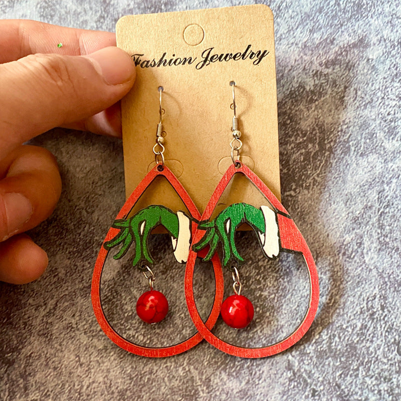 Wholesale Christmas  earrings classic ing Christmas gift earrings